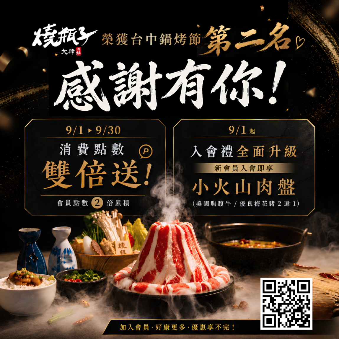 鍋烤節第二名｜感恩加碼回饋